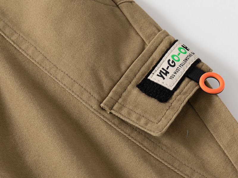 China factory high quality children's trousers toddler kids 1-8 years old boys solid long pants wholesale