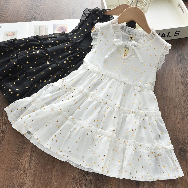 Good quality New design Summer little girl dress princess dress lovely baby dress