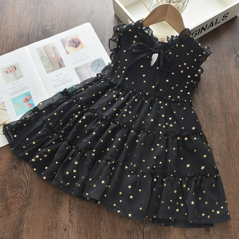 Good quality New design Summer little girl dress princess dress lovely baby dress