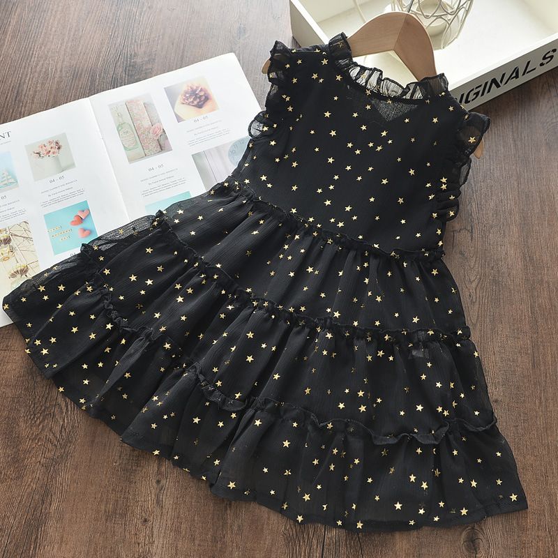 Good quality New design Summer little girl dress princess dress lovely baby dress