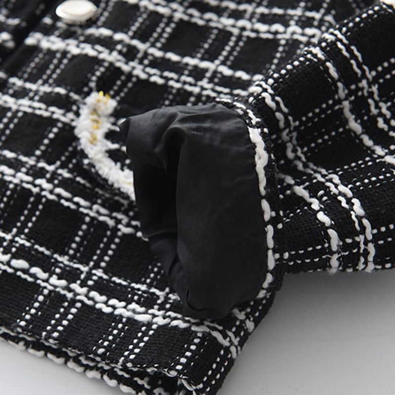 baby girls dresses princess new winter autumn elegant plaid coats with lace dress 2pcs suits clothes for kids
