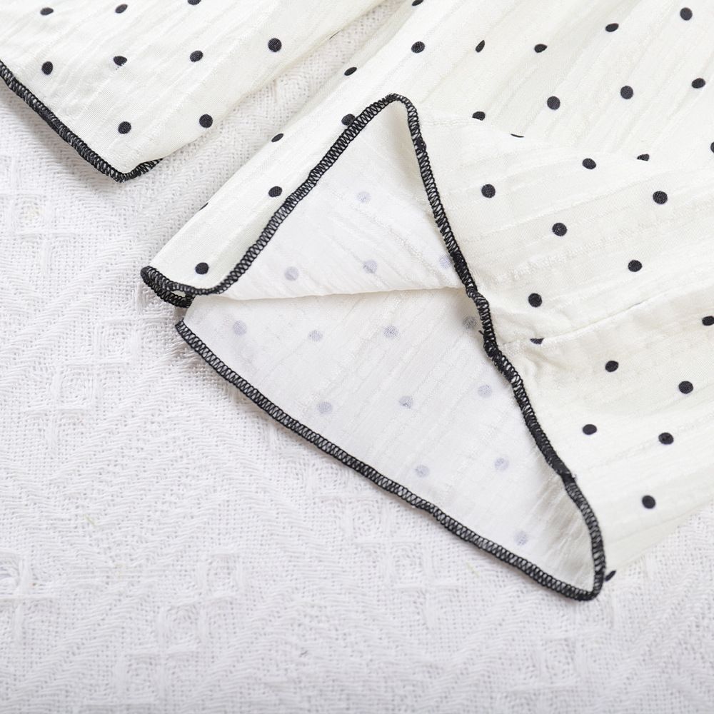 new korean summer kids clothes set baby girl polka dot printed shirt pants 2pcs outfit