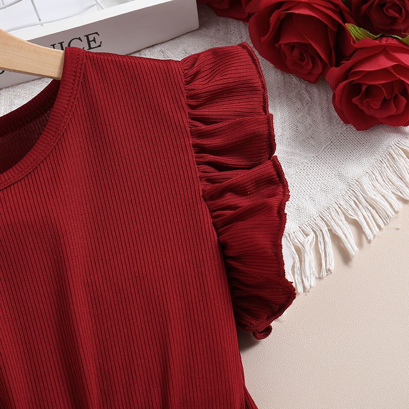 Children Clothing Girls Summer Clothes Princess Party Dress For 8-12 Y Teenage clothes Dresses
