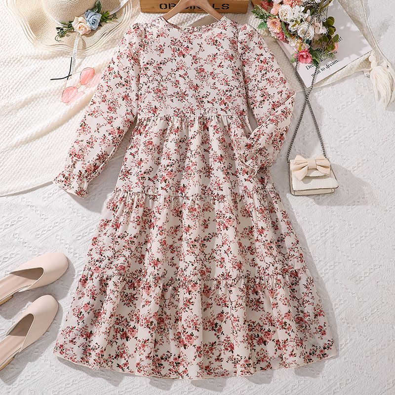 13-16Years Children Clothes  Kids Teenage Autumn Long Dress For 13 Year Old Girl   Dresses