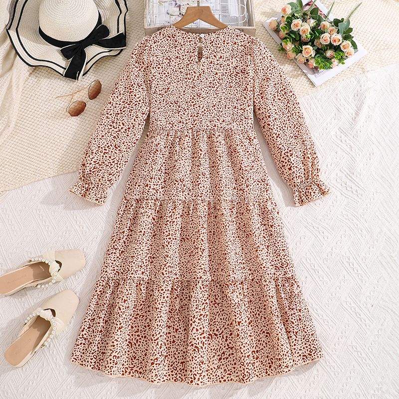 13-16Years Children Clothes  Kids Teenage Autumn Long Dress For 13 Year Old Girl   Dresses