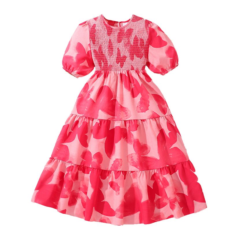 Clothing Children Teenage  Boutique Teen Summer Girl Kid Dresses For Girls Dresses