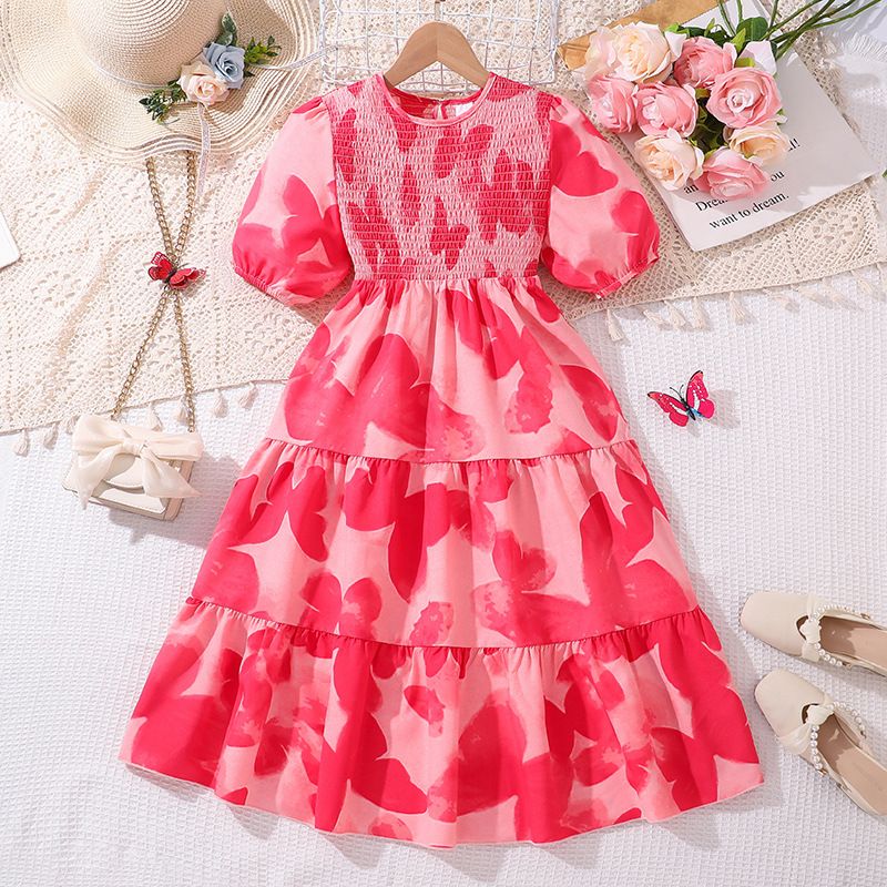 Clothing Children Teenage  Boutique Teen Summer Girl Kid Dresses For Girls Dresses