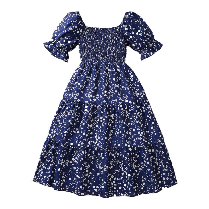 Clothing Children Teenage  Boutique Teen Summer Girl Kid Dresses For 10 Year Cld Girls Dresses