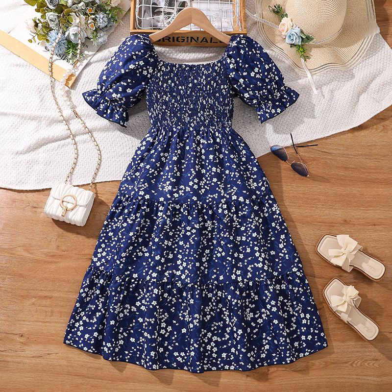 Clothing Children Teenage Boutique Teen Summer Girl Kid Dresses For 10 Year Cld Girls Dresses