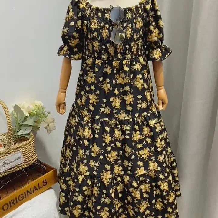 Clothing Children Kid Teenage  Boutique Teen Summer Girls Dresses 10-14 Years Dresses