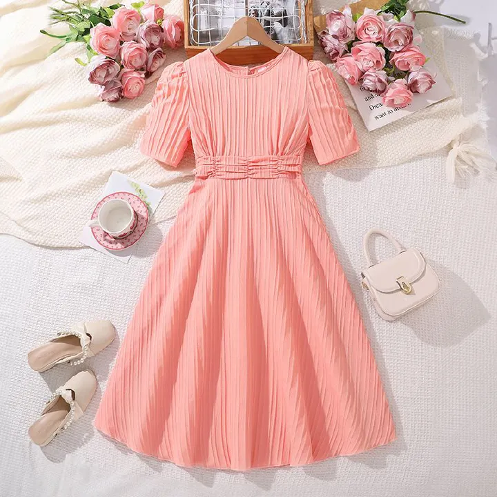 Children Clothing Children Kid Teenage  Boutique Teen Summer Girl Kid dresses for girls of 9 years old  Dresses