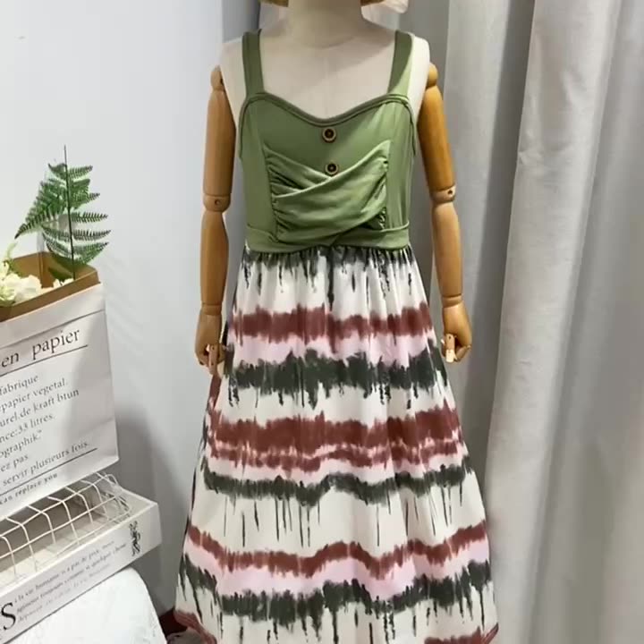Clothing Children Teenage Boutique Teen Summer Kid Dress 10 Years Girl Dresses