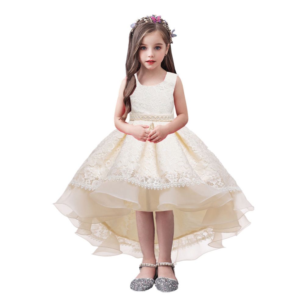 Princess Flower Girls Dress Summer Tutu Wedding Birthday Party Kids Dresses For Girl Children's Costume Teenager Prom Designs Dress