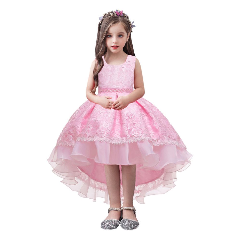 Princess Flower Girls Dress Summer Tutu Wedding Birthday Party Kids Dresses For Girl Children's Costume Teenager Prom Designs Dress