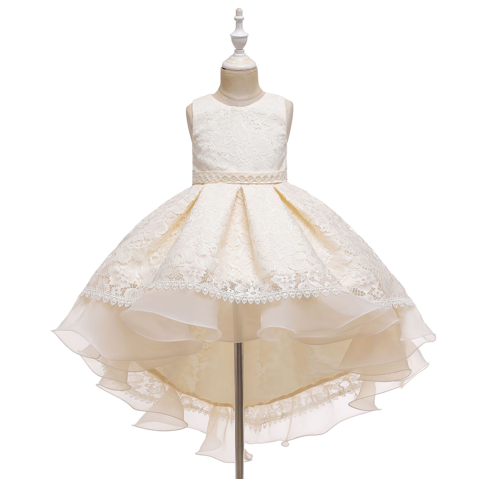 Princess Flower Girls Dress Summer Tutu Wedding Birthday Party Kids Dresses For Girl Children's Costume Teenager Prom Designs Dress