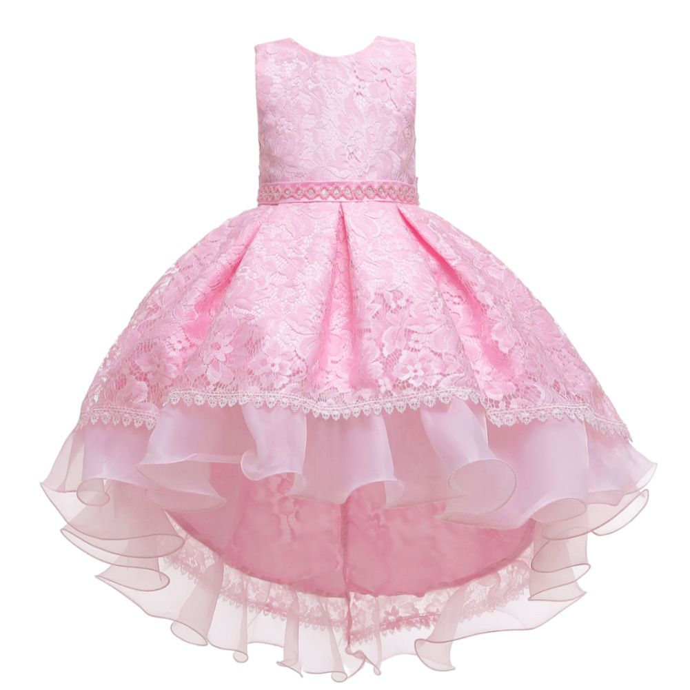 high quality Princess Party Elegant ins hot sale New Design Temperament Wedding Baby Party Teenage Flower Girls Dress