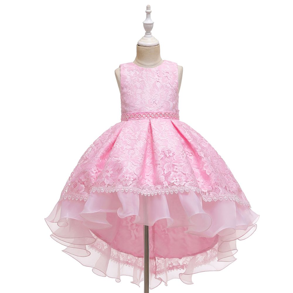 high quality Princess Party Elegant ins hot sale New Design Temperament Wedding Baby Party Teenage Flower Girls Dress