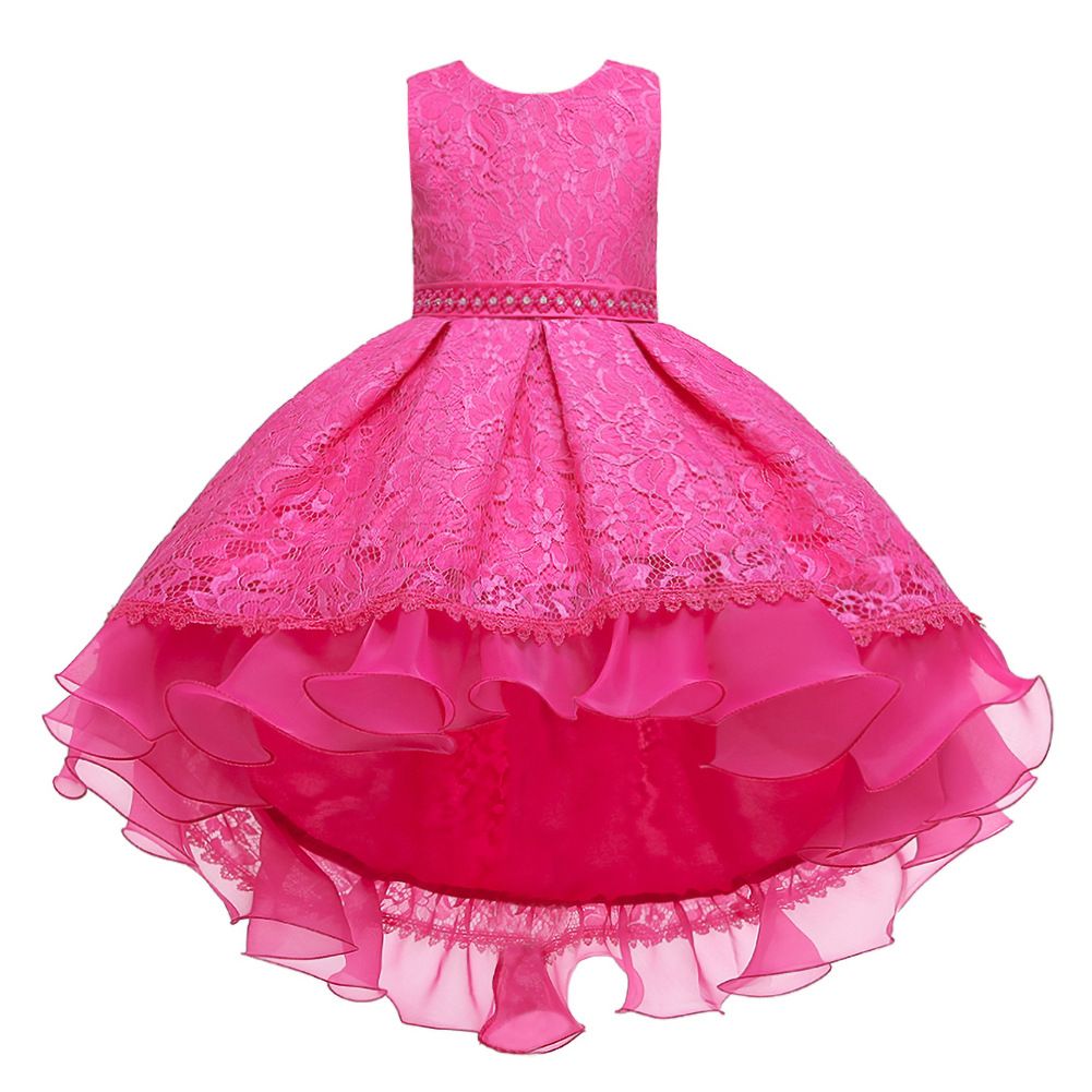 high quality Princess Party Elegant ins hot sale New Design Temperament Wedding Baby Party Teenage Flower Girls Dress