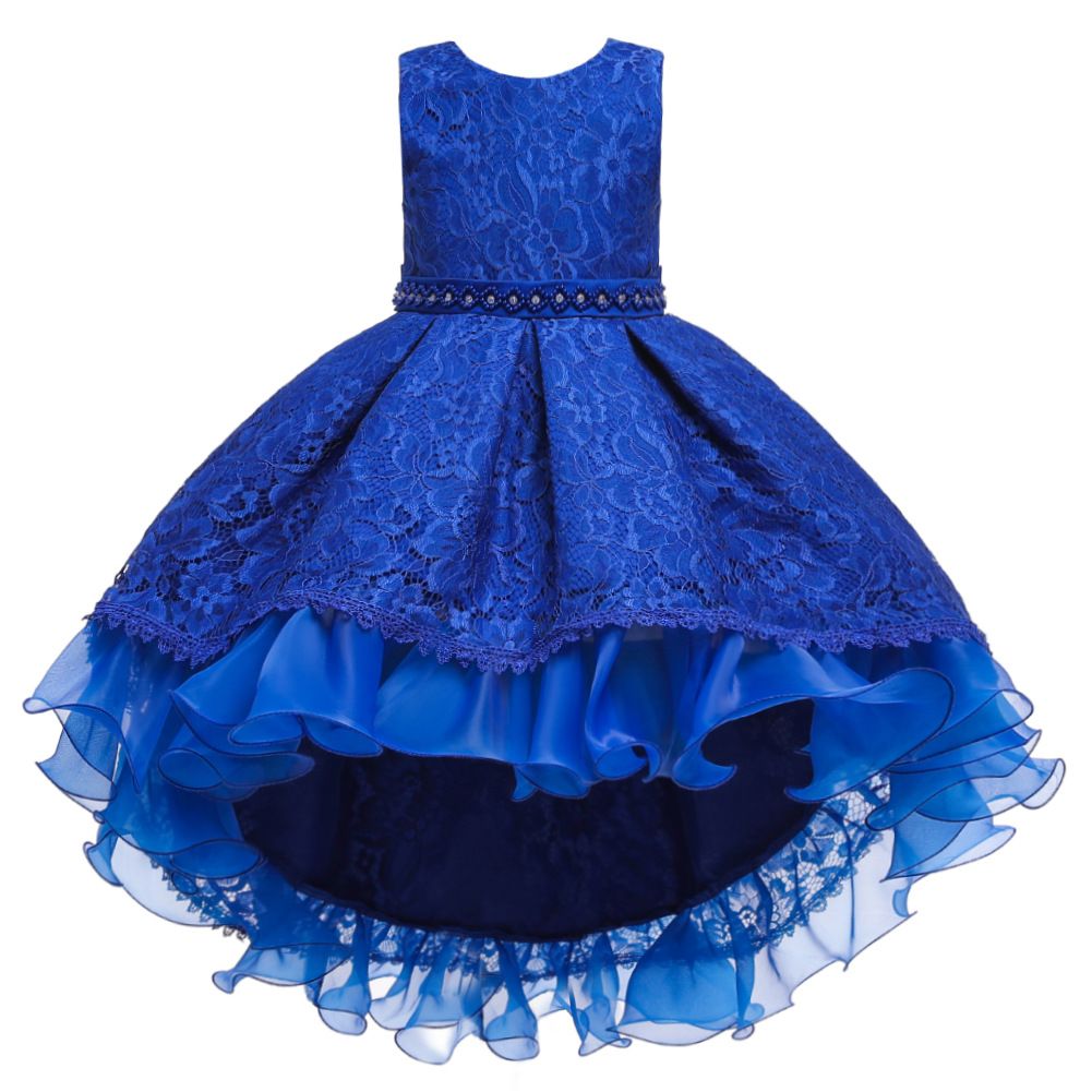 high quality Princess Party Elegant ins hot sale New Design Temperament Wedding Baby Party Teenage Flower Girls Dress