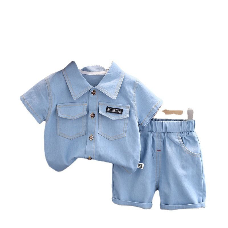 Children Clothes Summer 2 Piece  Set Toddler Boy Outfit Kids Baby Boys Clothing Sets 3-4 Years Sets