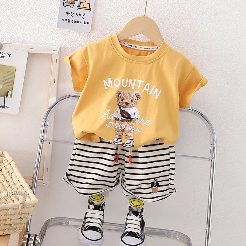 Children Boy Clothes 3-4 Years Kids Toddler Little Baby Boys Summer Clothing Sets A1250 Sets