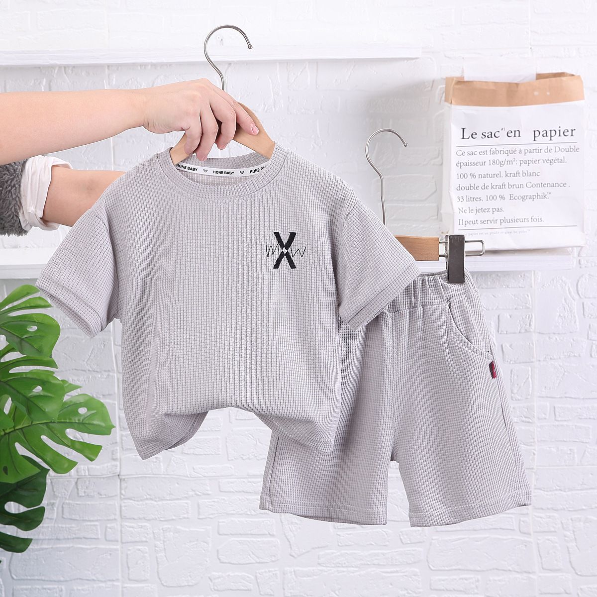Premium Summer Clothing Sets for Boys Casual Short Sleeveless Kids' Clothes Superior Quality Comfort for Wholesale Sets