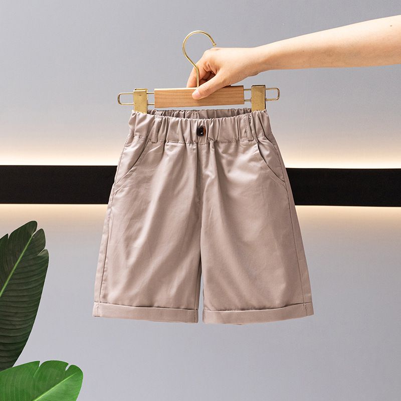 Summer infant clothing new design wholesale casual plain cotton boys shorts Baby Boys  Bottoms  Pants
