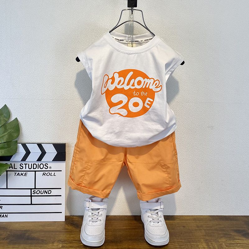 Summer fashion baby clothes wholesale new style casual stripe shirt set big packet handsome blouse for 1-3 Y boy set