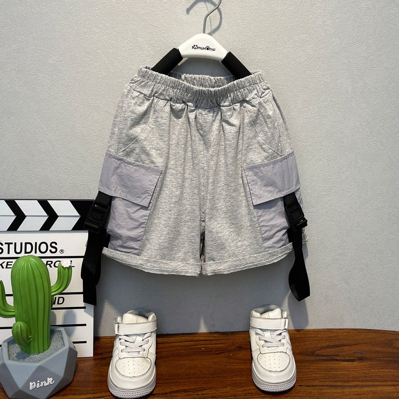 Trendy children's clothing boy's summer suit new summer small children's handsome baby Summer short sleeve clothes Sets