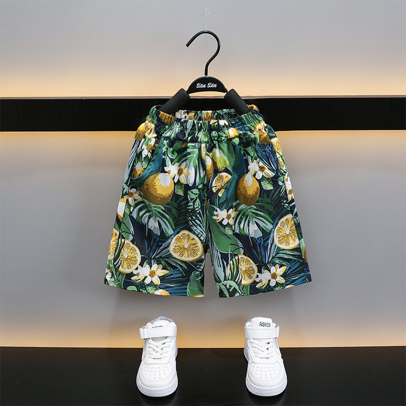 Custom Printed Kids Shorts Super Quality Summer Shorts For Boys Cotton Children Beach Shorts Toddler Baby Clothing Pants Sets