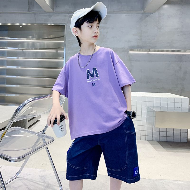 new factory supply wholesale price big quantity cheap price summer children summer clothes 2-12 years Clothing Sets