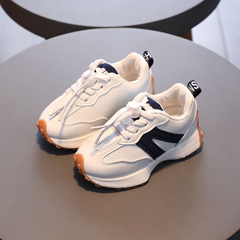 Most popular basket ball sneakers for kids kids leather sneakers luxury sneakers children  Baby Shoes