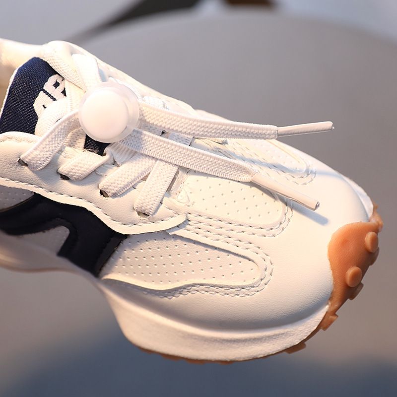 Most popular basket ball sneakers for kids kids leather sneakers luxury sneakers children  Baby Shoes
