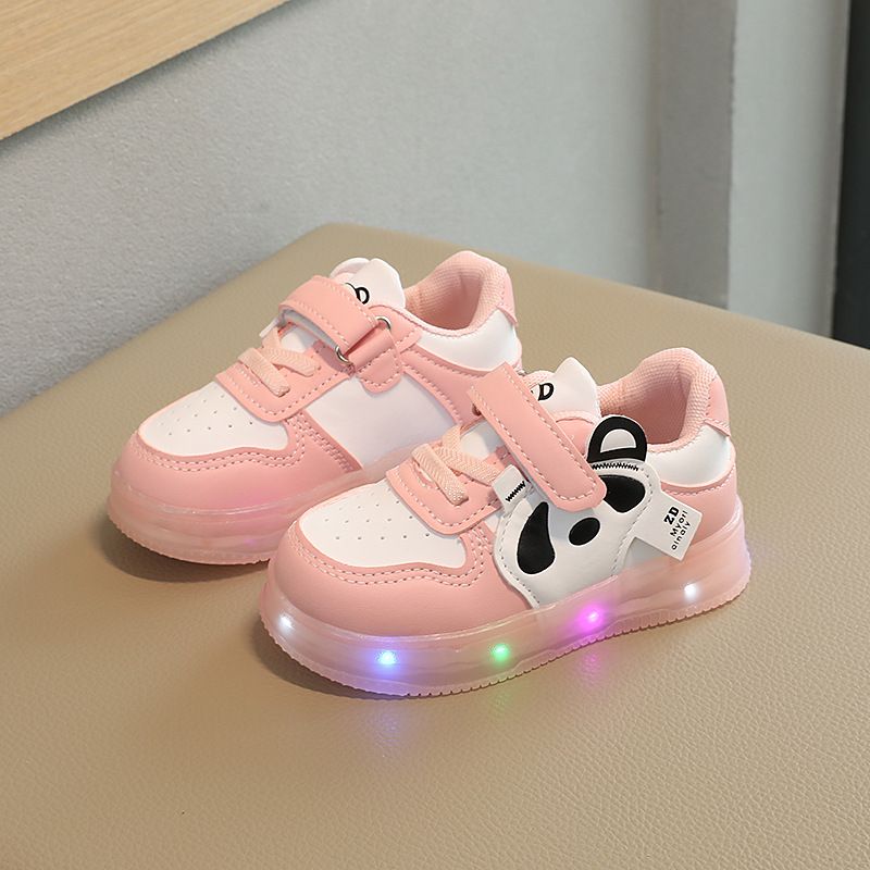 New Kids Shoes Girls White Shoes Boys Sneakers Baby Soft Sole Children's Shoe Baby Shoes