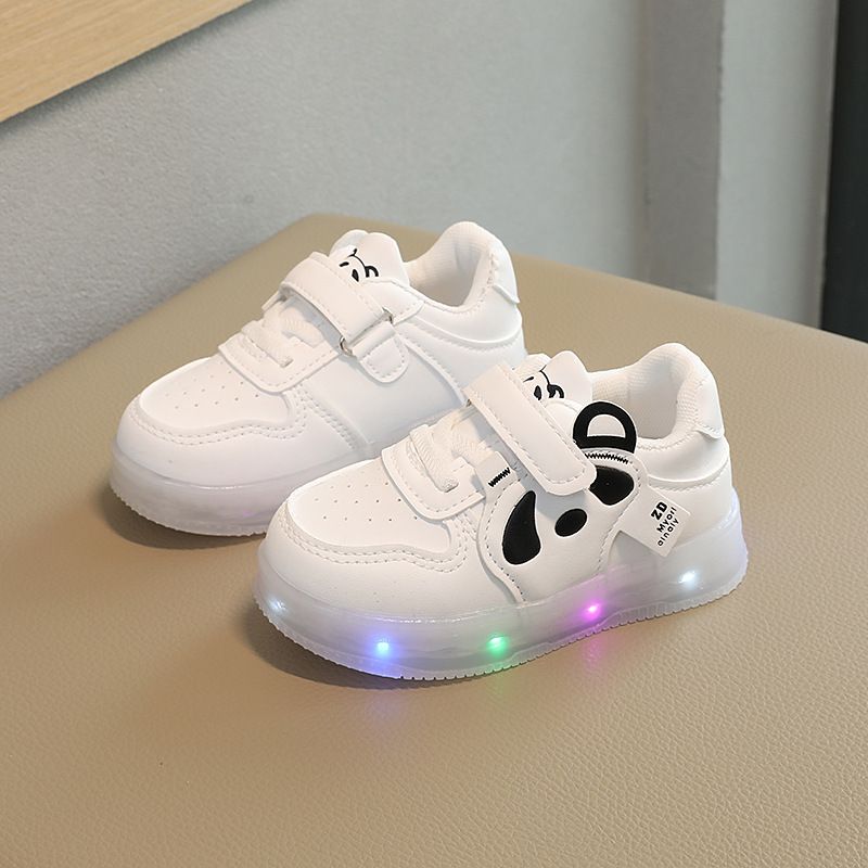 New Kids Shoes Girls White Shoes Boys Sneakers Baby Soft Sole Children's Shoe Baby Shoes