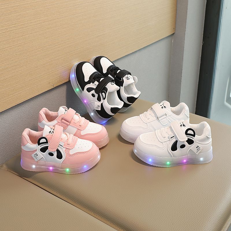 New Kids Shoes Girls White Shoes Boys Sneakers Baby Soft Sole Children's Shoe Baby Shoes