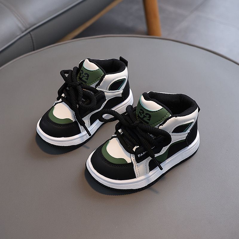Teenagers Boy High Quality Sport Shoes Children Girl Mixed Color Kids Unisex Shoes Basketball Sneaker Student For 4 Seasons Baby Shoes