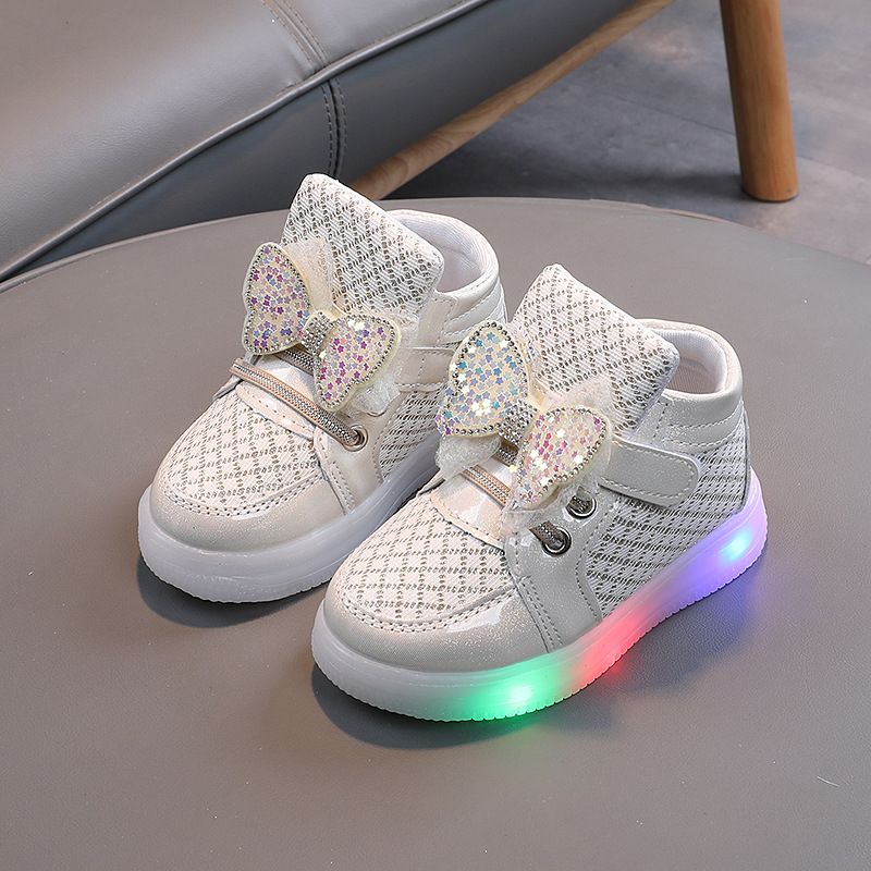 Kids Snow Boots Winter Female Fashion Boots Girls Princess Knee-Length Long Boots Child Casual Sport Shoes Hot Sneakers Baby Shoes