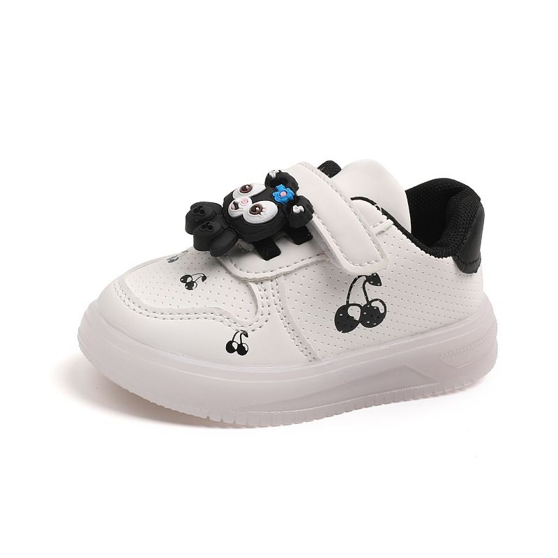shoes for girls new styles Leather-bound cartoon light up 1-6 years old Y sports casual shoes for girls Baby Shoes
