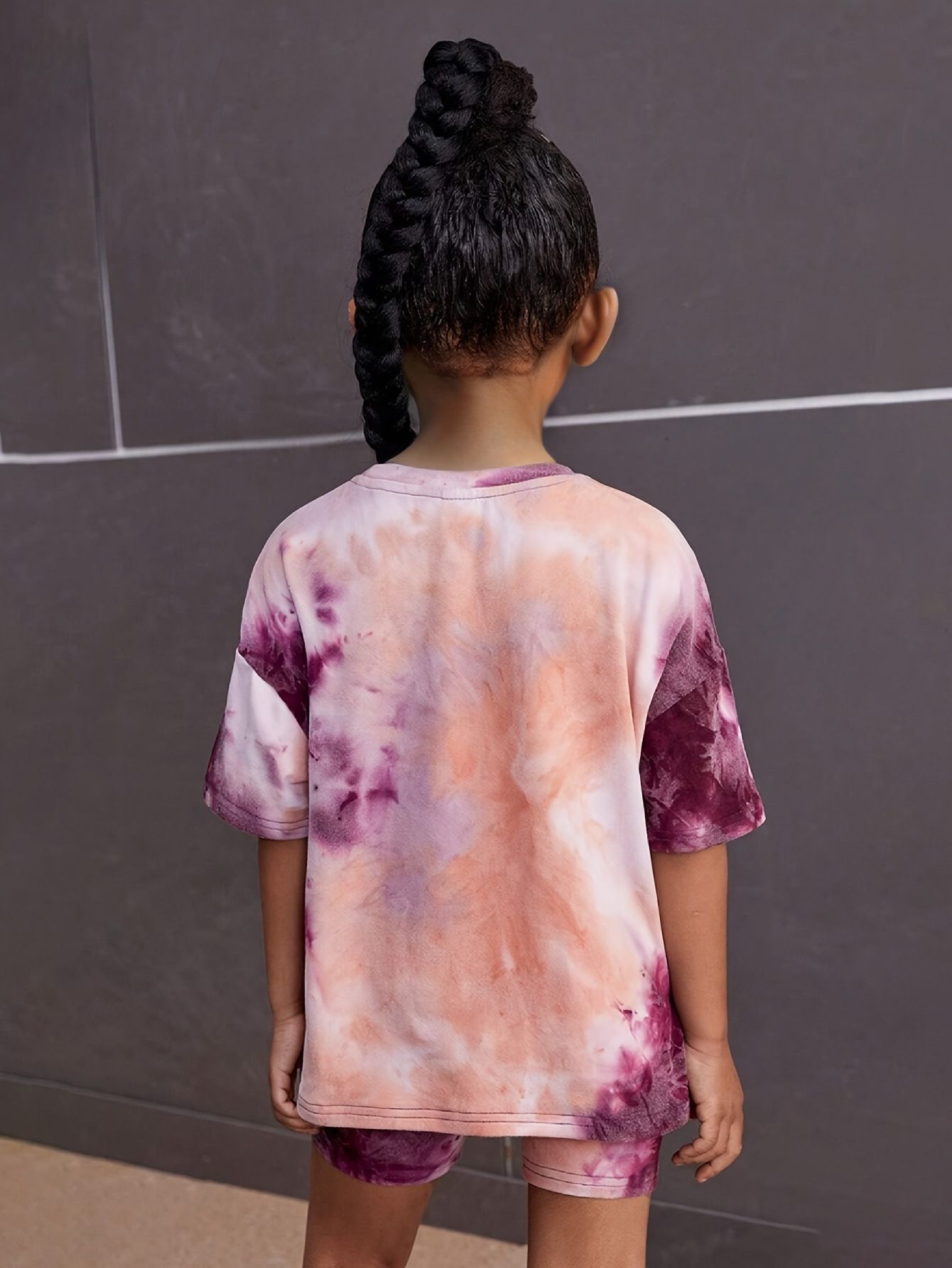 Custom t Shirt Wholesale Printing Tie Dye t Shirts Oversized Top,customize Acid Wash Tie-dye Mens Custom Clothing Sets