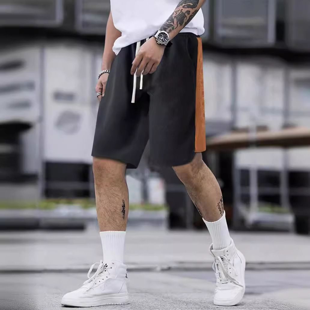 Custom Men's High Quality Zipper Pocket Mesh Shorts Summer Gym Sports Shorts Breathable Blank Mesh Shorts for Men Casual