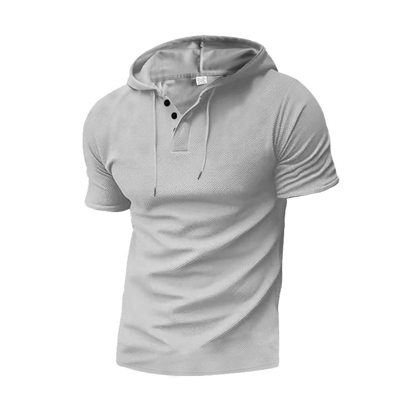 Sweatshirt US Size Custom Logo Polyester Leisure Hoodie Fitness Leisure Sweatshirt GYM Clothing Muscle Hooded Workout T Shirt