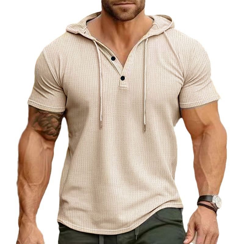 Sweatshirt US Size Custom Logo Polyester Leisure Hoodie Fitness Leisure Sweatshirt GYM Clothing Muscle Hooded Workout T Shirt