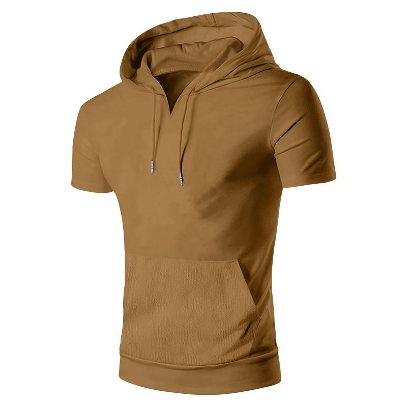 Sweatshirt US Size Custom Logo Polyester Hoodie Fitness Leisure Outdoor Sweatshirt GYM Clothing Muscle Hooded Workout T Shirt