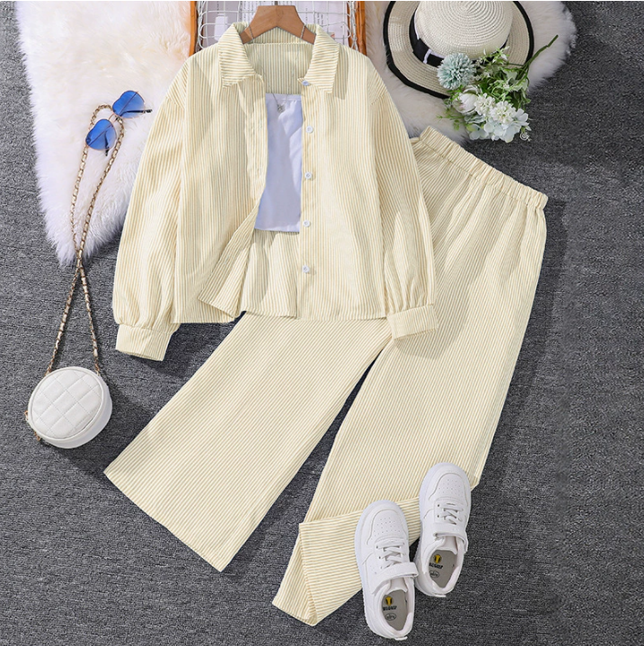 Wholesale Children Clothing Boutique Summer Girl Teenage Kids Sets 10 Years Girls Clothing