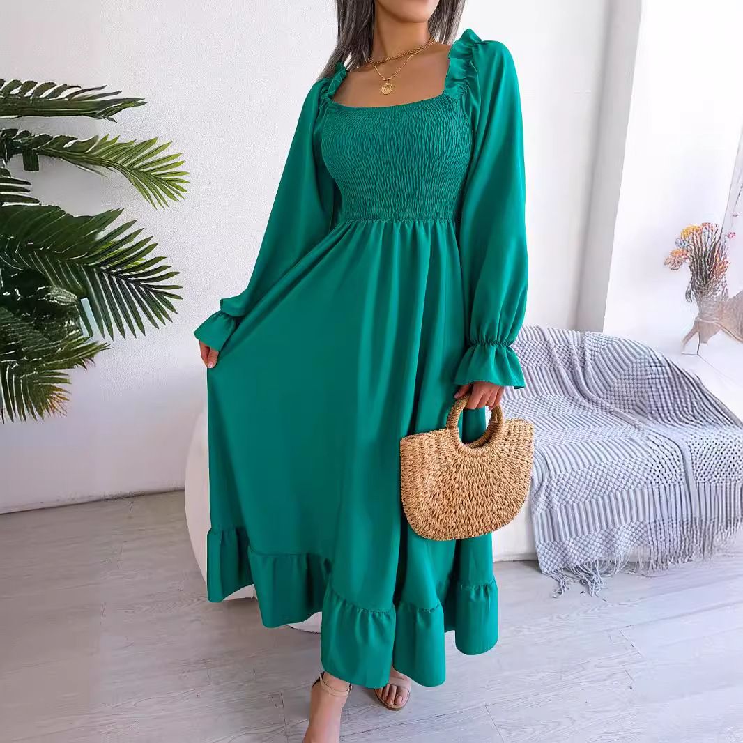Latest Design Summer Ladies Office Dresses Short Sleeve V-neck Waist Wrap Pencil Career Dresses Women Casual Africa Dress