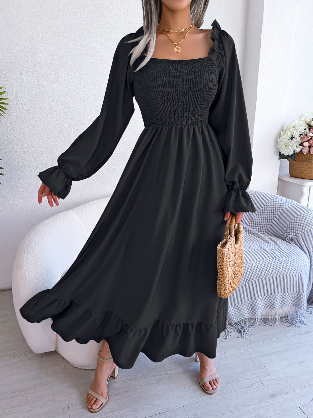 Latest Design Summer Ladies Office Dresses Short Sleeve V-neck Waist Wrap Pencil Career Dresses Women Casual Africa Dress