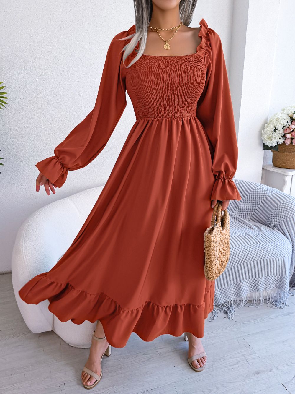 Latest Design Summer Ladies Office Dresses Short Sleeve V-neck Waist Wrap Pencil Career Dresses Women Casual Africa Dress