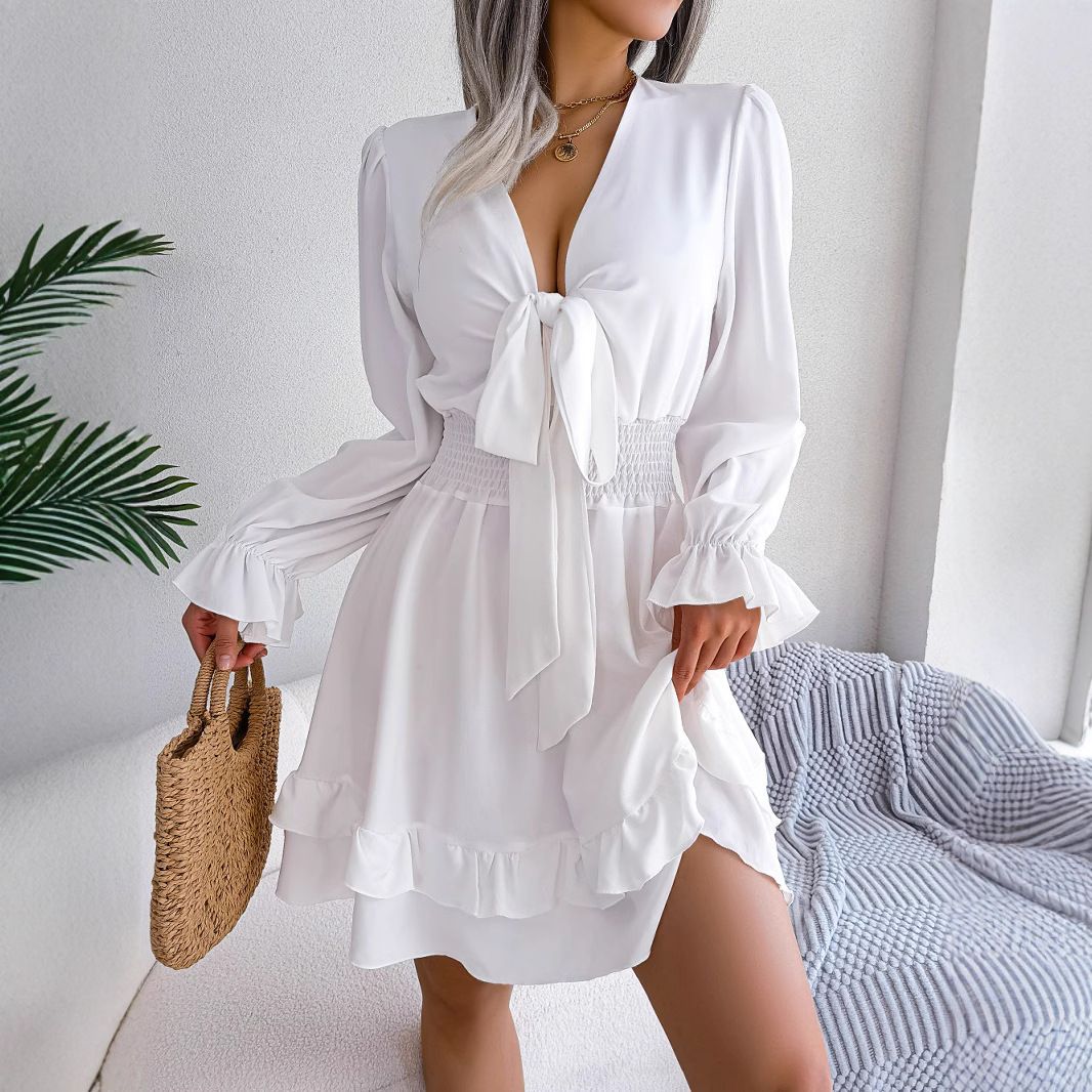 Bulk Wholesale High End Cotton Dress Second Hand Mixed Sizes Clothes Stock Dresses