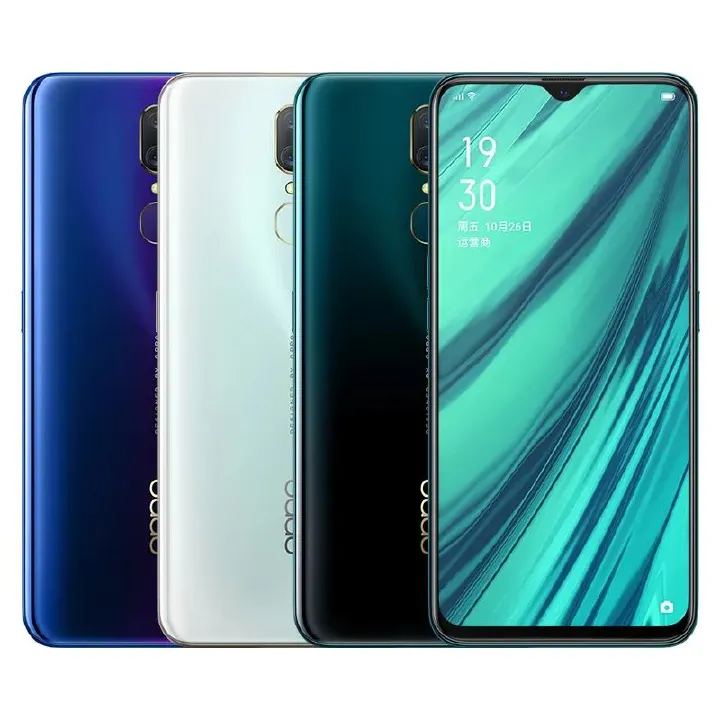 Refurbished phones OPPO A9 F11 smartphones 6.53 display screen 6GB+128gb 18.0mp+16.0mp 4020 mA h large capacity battery dual card dual standby smart phone